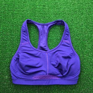 Athleta Sports‎ Bra Womens 38B Purple Hullabaloo High Impact  Support Athletic